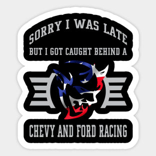 Sorry I was late Sticker